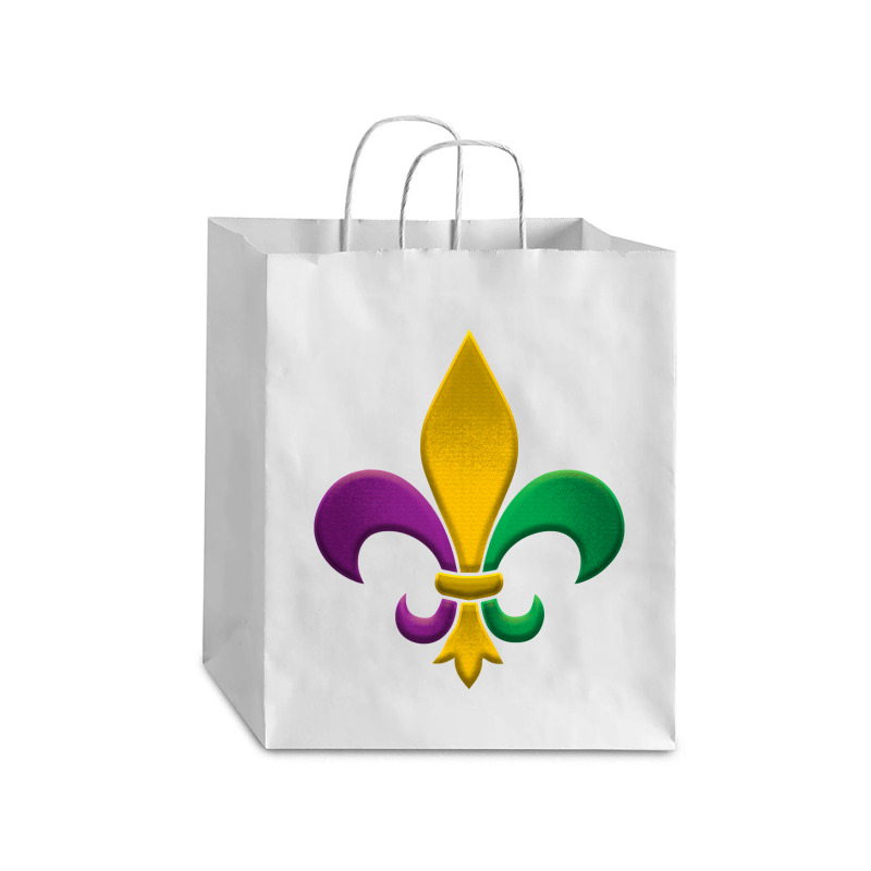 Awesome Mardi Gras Shirt New Orleans Party Idea Debie Paper Bag - 10 X 5 X 13 | Artistshot