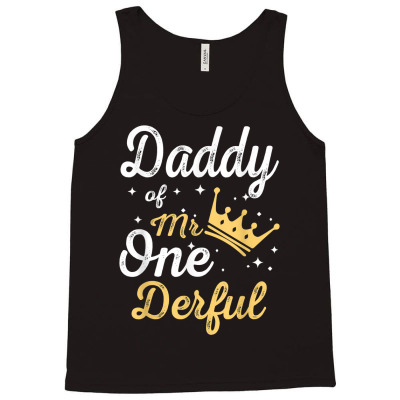 Daddy Of Mr Onederful 1st Birthday One Derful Matching T Shirt Tank Top Designed By Phuongvu