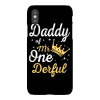 Daddy Of Mr Onederful 1st Birthday One Derful Matching T Shirt Iphonex Case | Artistshot