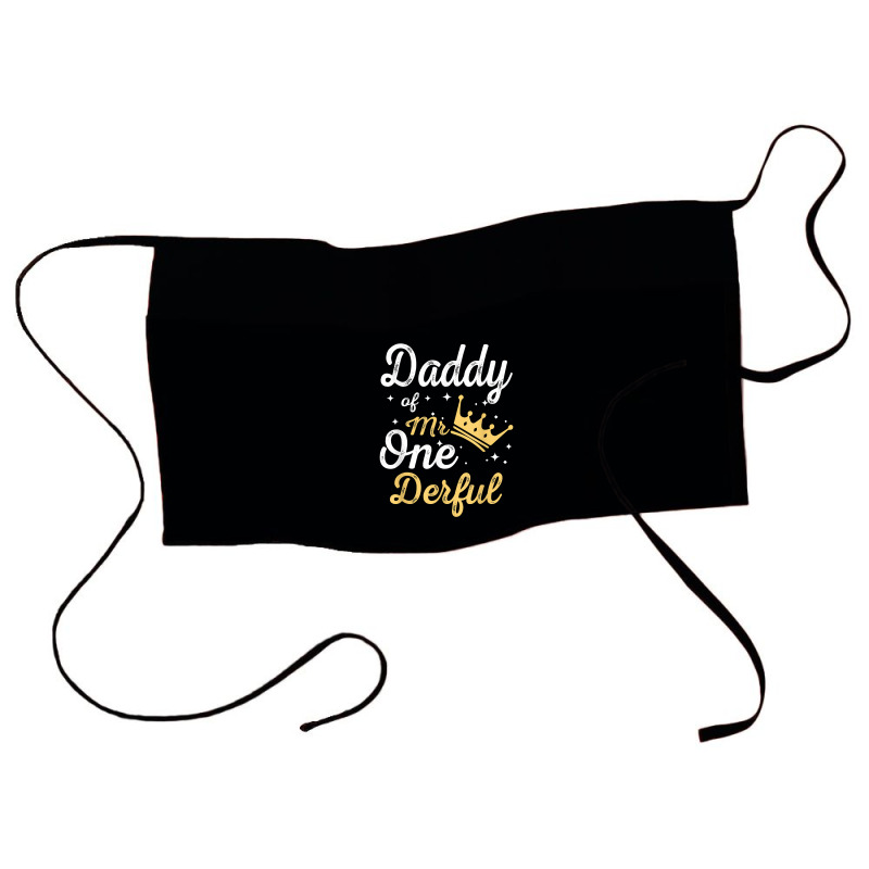 Daddy Of Mr Onederful 1st Birthday One Derful Matching T Shirt Waist Apron | Artistshot