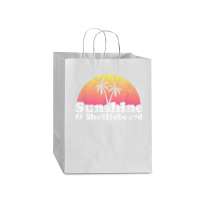 Sunshine And Shuffleboard T Shirt Mart Paper Bag -13 X 7 X 17 | Artistshot