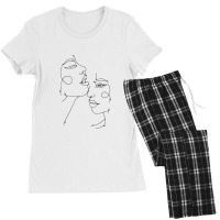 Minimalist Abstract Women's Pajamas Set | Artistshot