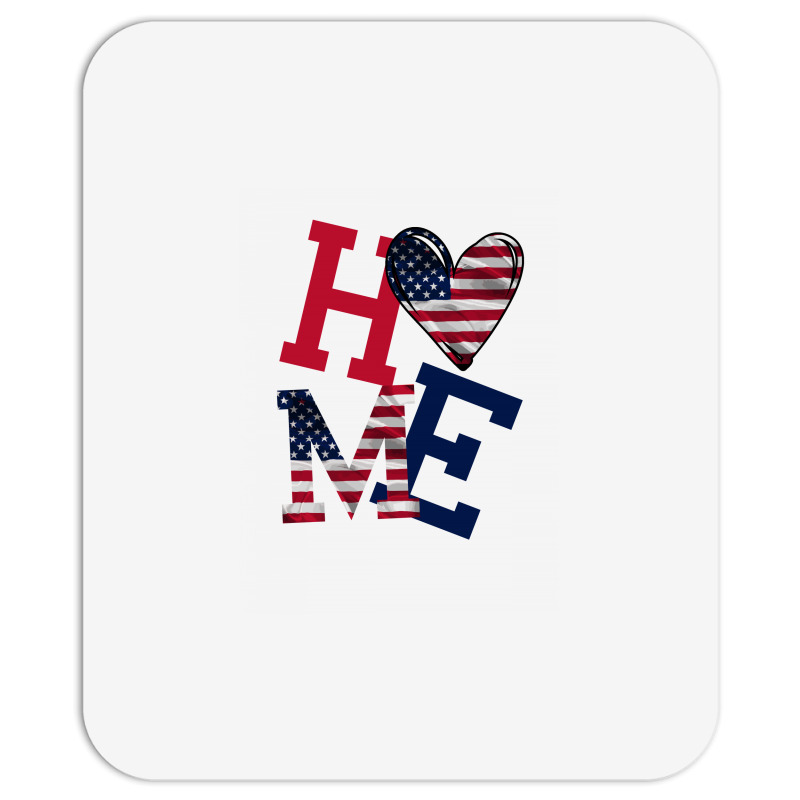 American Flag Home Mousepad | Artistshot