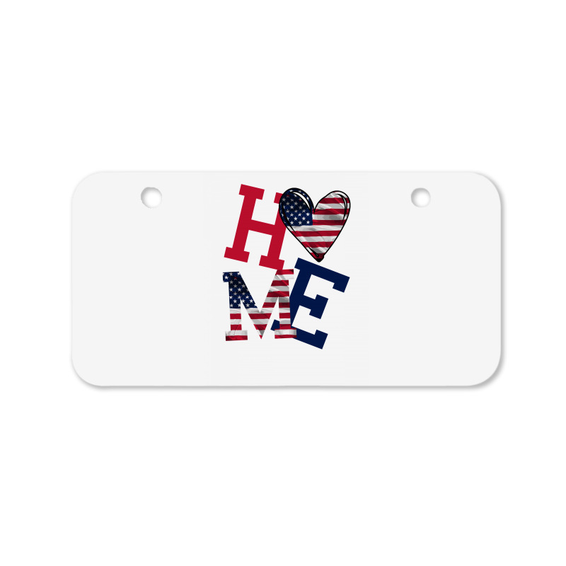 American Flag Home Bicycle License Plate | Artistshot