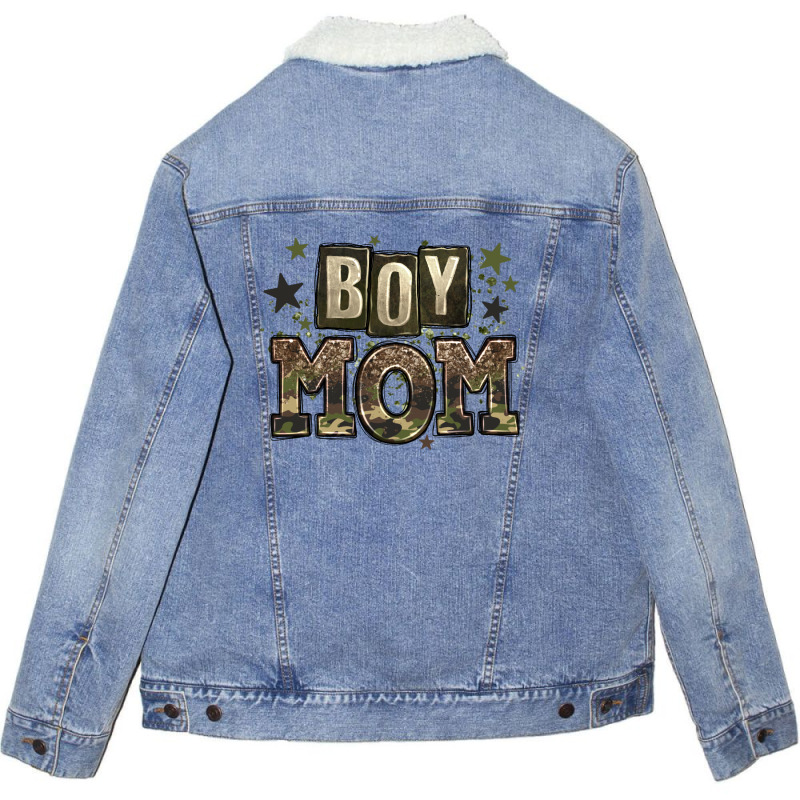 Boy Mom Unisex Sherpa-lined Denim Jacket | Artistshot