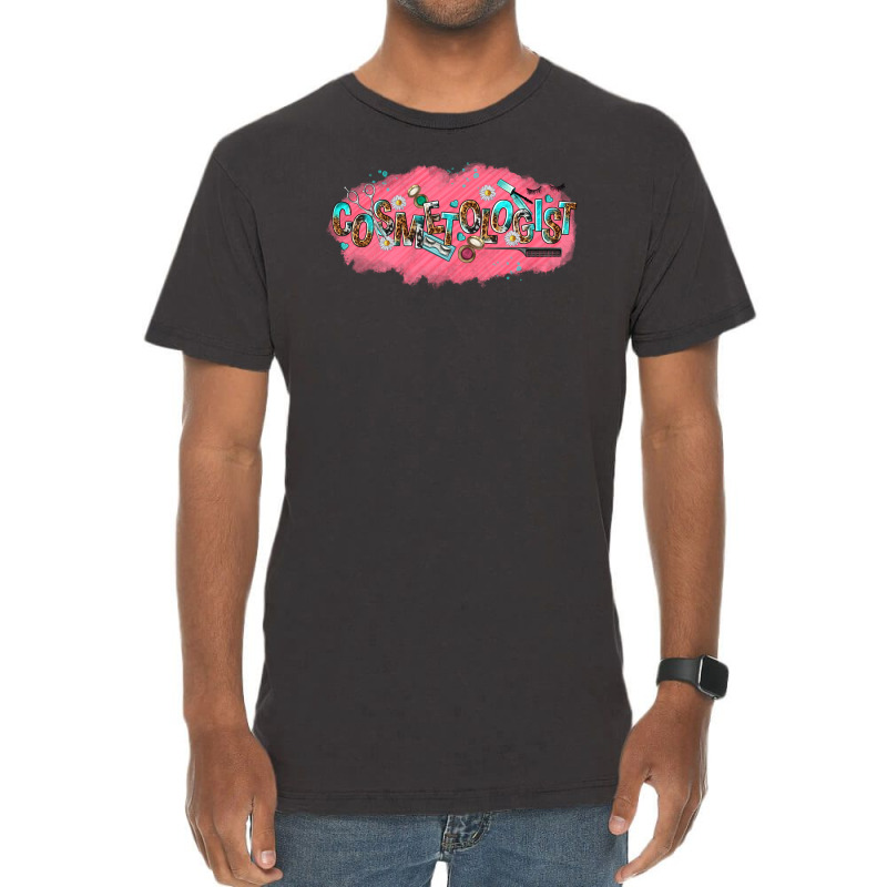 Cosmetologist Vintage T-shirt | Artistshot