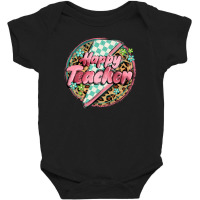 Happy Teacher Lighting Bolt Baby Bodysuit | Artistshot