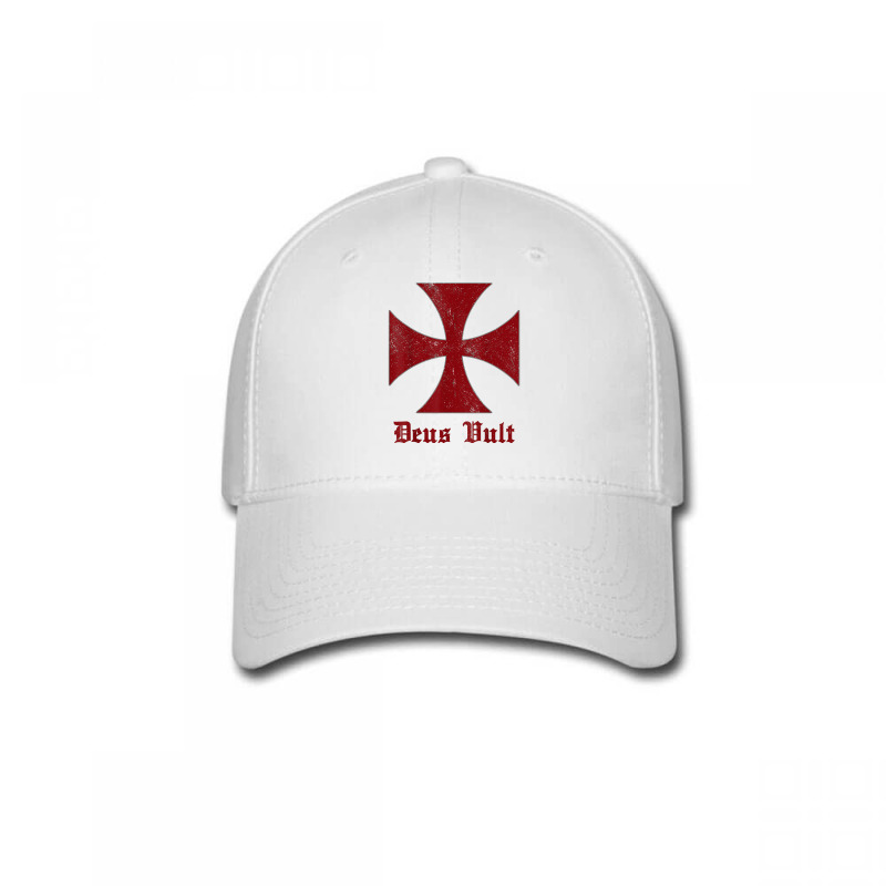 Deus Vult Templar Order Knights Templar Holy Cross Helmet T Shirt Baseball Cap | Artistshot