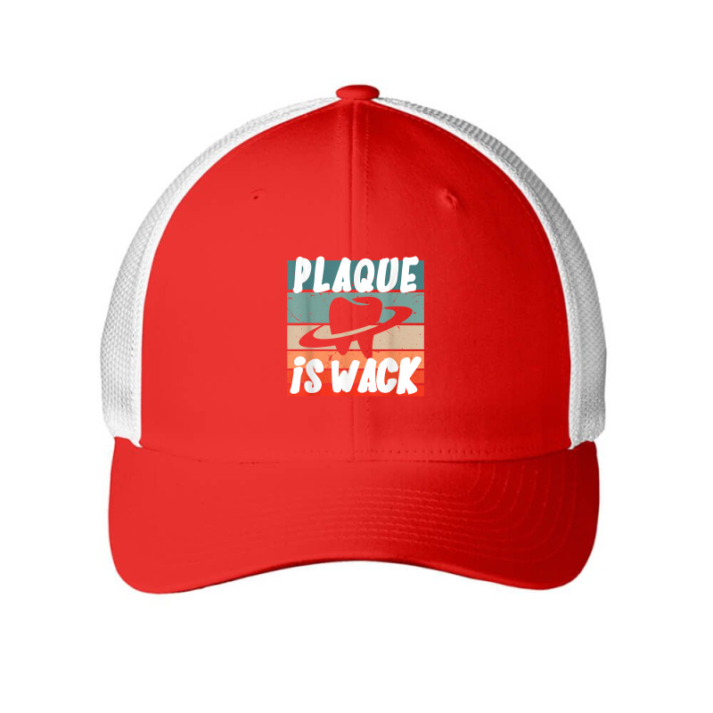 Plaque Is Wack   Dental T Shirt Mesh Cap | Artistshot