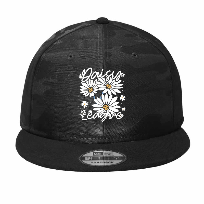 Daisy T  Shirt Daisy League   Gardener Botanist Flowers Gardening Dais Camo Snapback by actsetting | Artistshot