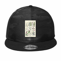 Digestive Plants  Adolphe Millot Camo Snapback | Artistshot