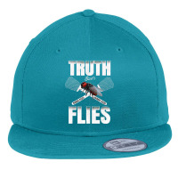 Truth Over Lies Flat Bill Snapback Cap | Artistshot