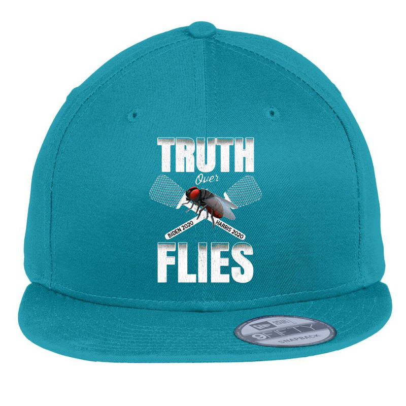 Truth Over Lies Flat Bill Snapback Cap by mejobokecamatan | Artistshot