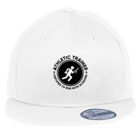 Athletic Trainer Certified To Run With Scissors Flat Bill Snapback Cap | Artistshot