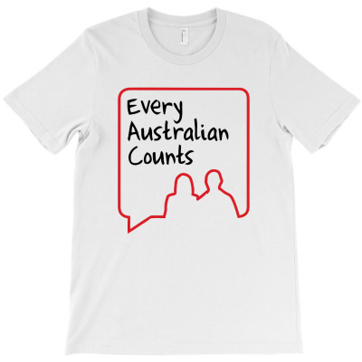 Every Australian Counts T-shirt Designed By Takdir Alisahbana