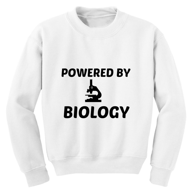 Biology Powered Youth Sweatshirt by Perfect Designers | Artistshot