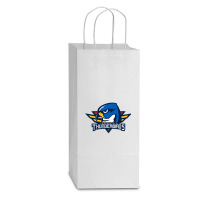 The Springfield.thunderbirds Sport Double Wine Paper Bag - 6 1/2 X 3 1/2 X 12 3/8 | Artistshot