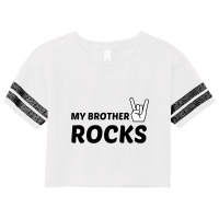 Brother Rocks Scorecard Crop Tee | Artistshot