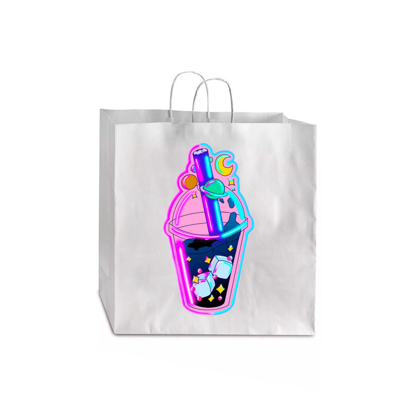 Dua    Levitating Boba Jumbo Paper Bag - 18 X 7 X 18 3/4 | Artistshot