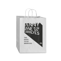 Lyrics By Lennon And Mccartney - Penny Lane Women Men Mart Paper Bag -13 X 7 X 17 | Artistshot