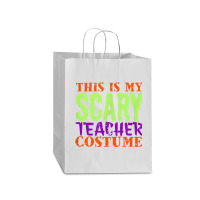 This Is My Scary Teacher Costume Halloween Cute Animations Characters Mart Paper Bag -13 X 7 X 17 | Artistshot