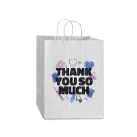 World Health Day Mental Health Awareness Thank You Nurses T Shirt Mart Paper Bag -13 X 7 X 17 | Artistshot