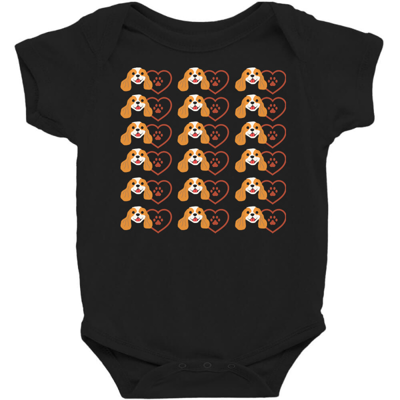 Cavalier King Charles Spaniel Dog T  Shirt Cavalier King Charles Spani Baby Bodysuit | Artistshot