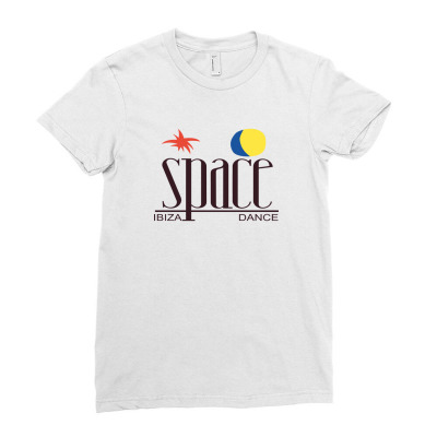 Space Ibiza Ladies Fitted T-shirt Designed By Miniesters