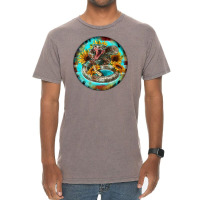 Rattlesnake And Sunflower Vintage T-shirt | Artistshot