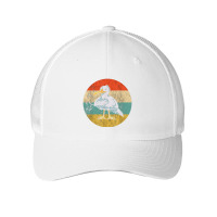 Seagull Vintage Retro Seabird Harbour Albatros Seagull Lover Mesh Cap | Artistshot