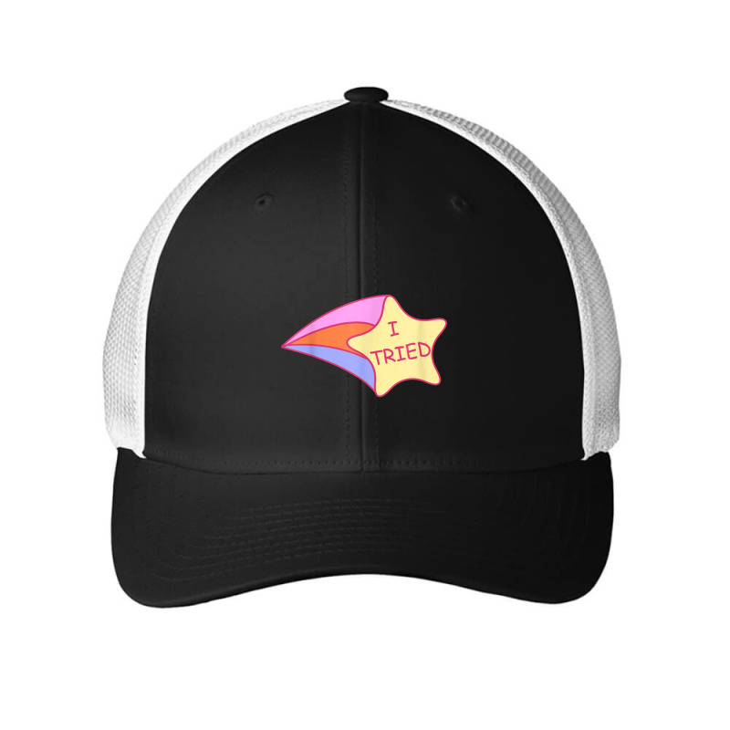 I Tried Shooting Star 2nd Place Mesh Cap | Artistshot