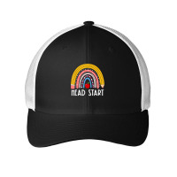 Rainbow Pencil Head Start Funny Teacher Life Back To School T Shirt Mesh Cap | Artistshot