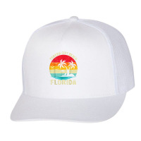 Family Vacation Vintage Retro Florida Panama City Beach T Shirt Trucker Cap | Artistshot