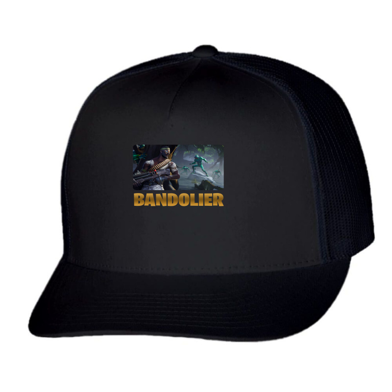 Bandolier Trucker Cap by sibongdesign | Artistshot