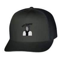 Cat People Horror Trucker Cap | Artistshot