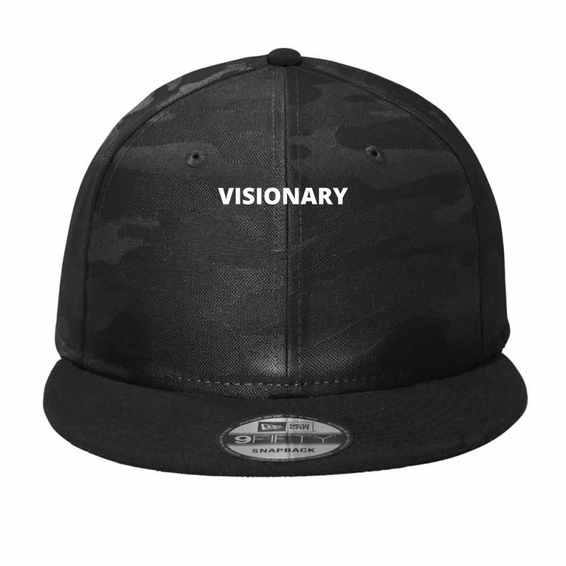 Visionary Imaginative Creative Inspired Inventive T Shirt Camo Snapback by gillanbepicaia | Artistshot