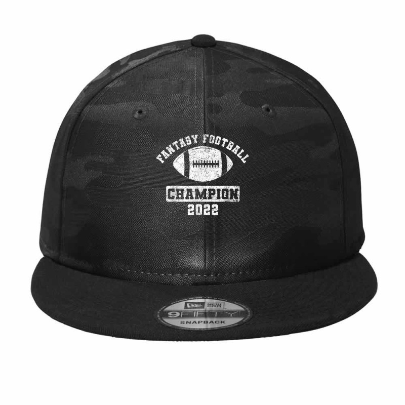 Fantasy League Champ 2022 Winner Fantasy Football Champion T Shirt Camo Snapback | Artistshot