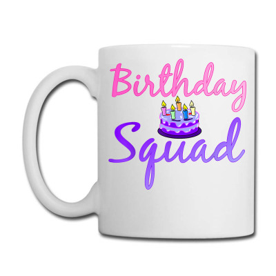 Birthday Squad Matching Family Group Birthday Party T Shirt Coffee Mug Designed By Danaisenrikamelgar