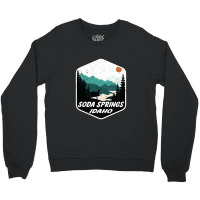 Soda Springs Idaho Id Mountains Hike Hiking Crewneck Sweatshirt | Artistshot