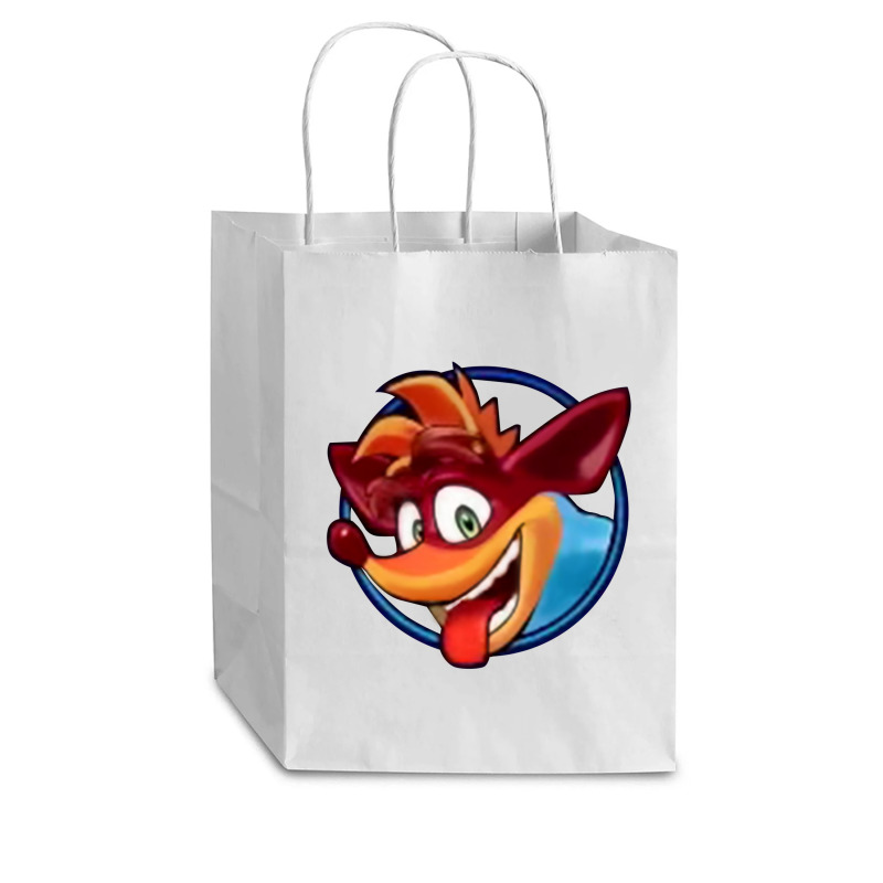 Ctr - Fuzzy Crusader Cub Paper Bag - 8 X 4 1/2 X 10 1/4 | Artistshot