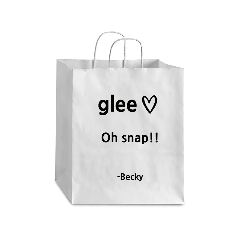 Glee Becky   Glee Tv Show Debie Paper Bag - 10 X 5 X 13 | Artistshot