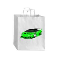 Huracan Lime    Huracan Debie Paper Bag - 10 X 5 X 13 | Artistshot