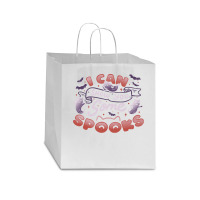 Halloween T  Shirt I Can Show You Some Spooks By Tobe Fonseca T  Shirt Star Paper Bag - 13 X 7 X 13 | Artistshot