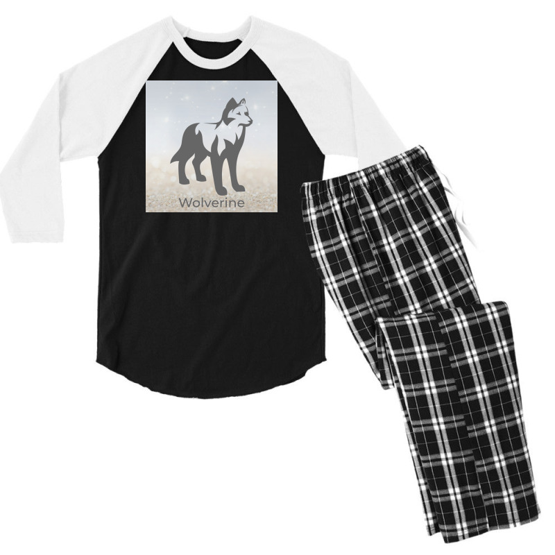 Animals Men's 3/4 Sleeve Pajama Set | Artistshot