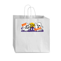 Halloween T  Shirt Halloween Haunted Graveyard T  Shirt Vogue Paper Bag - 16 X 6 X 12 | Artistshot