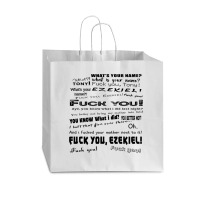 Funny What's Your Name Design Vogue Paper Bag - 16 X 6 X 12 | Artistshot