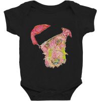 Closeup Portrait Of Terrier D Baby Bodysuit | Artistshot