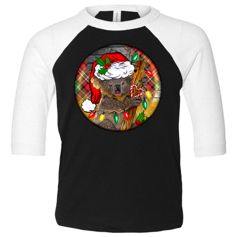 Christmas Koala Toddler 3/4 Sleeve Tee by Christmas Ornament Shop | Artistshot