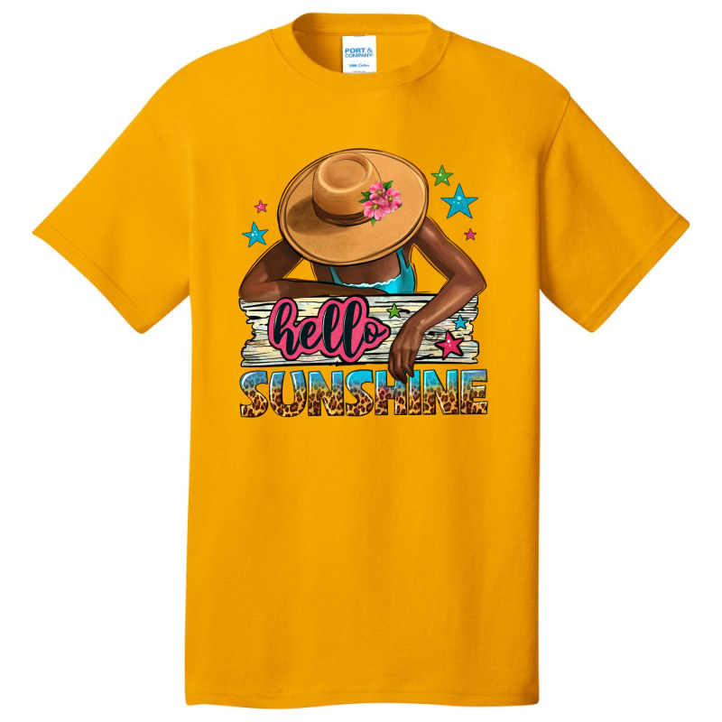 Hello Sunshine Basic T-shirt | Artistshot