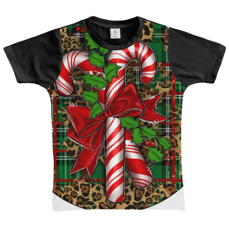 Candy Cane Christmas Graphic Youth T-shirt by Christmas Ornament Shop | Artistshot